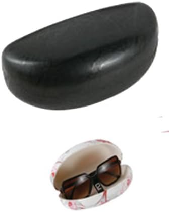 Stylish Sun Glass Case - Large Hard Eyeglass Case (Black) - Fashion Glasses Case