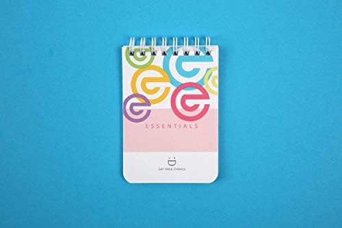 Essentials Wire Bound Lined A7 Pocket Sized Notebook (Candy - Pack of 2)