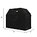 Felicite Home 58 Inch Grill Cover BBQ Grill Cover,Gas Grill Cover For Weber,Water Resistant,Black