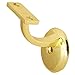 Design House Door Accessories 202630 Jumbo Hand Rail Bracket, Polished Brass