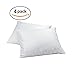Italian Collection 4 Pack 100% Waterproof Vinyl Pillow Bed Bug Protector Zippered Pillowcase, Pillow Encasement Covers – Standard