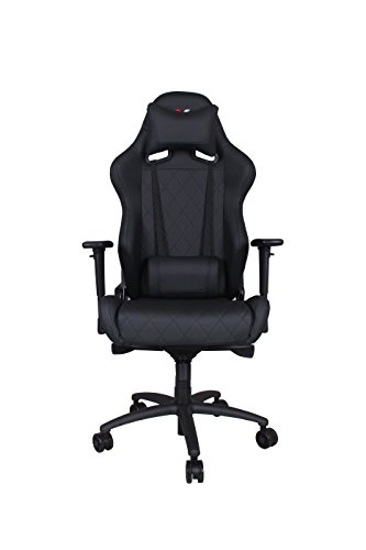 Ferrino XL Black on Black Gaming and Lifestyle Chair by RapidX - Thumbnail 2