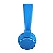 Kids Bluetooth Headphones Foldable Volume Limiting Wireless/Wired Stereo On Ear HD Headset with SD Card FM Radio In-line Volume Control Microphone for Children Adults (Orange)