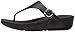 FitFlop Women's The Skinny Flip Flop, All Black, 7 M US