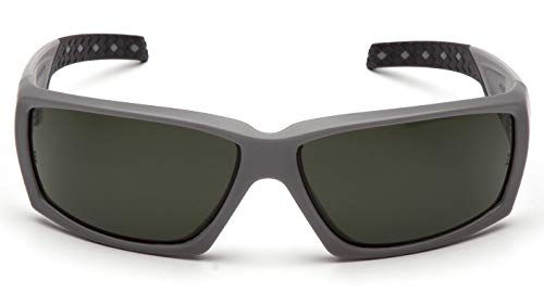 Venture Gear VGSUG722T Overwatch Tactical Sunglasses with Anti-Fog Lens, Urban Gray/Forest Gray