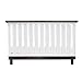 Pure Safety Vertical Crib Liners 2 Pack in Luxurious White Minky