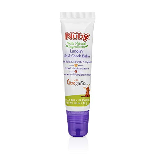 Dr. Talbot's Lanolin Lip & Cheek Balm for Baby by Nuby, Naturally