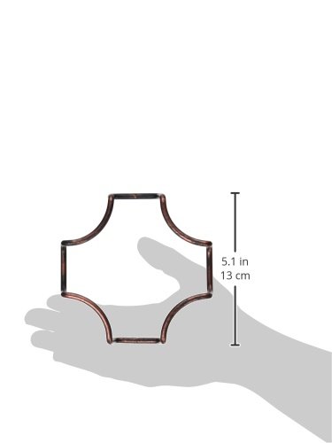 Thirstystone Square Wrought Iron Holder, Bronze