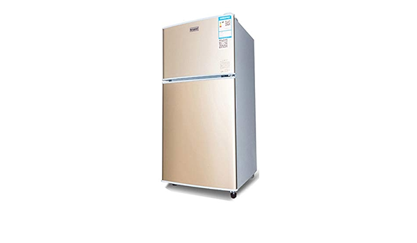 Mini refrigerador doméstico de doble puerta, refrigerado y ...