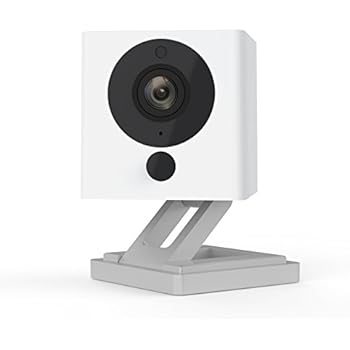 Wyze Cam 1080p HD Indoor Wireless Smart Home Camera with Night Vision, 2-Way Audio, Works with Alexa & the Google Assistant, One Pack, White - WYZEC2