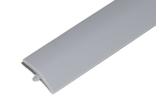 100ft Roll of 3/4" Plastic T-Molding (Light Gray)