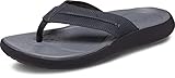 Crocs Men's Yukon Vista II Flip Flops, Black, 14 Men
