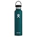 Hydro Flask Standard Mouth Water Bottle, Flex Cap - 24 oz, Jade primary