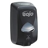 GOJO TFX Touch-Free Foam Soap Dispenser, Black, Dispenser for GOJO TFX 1200 mL Foam Soap Refills - 2730-12