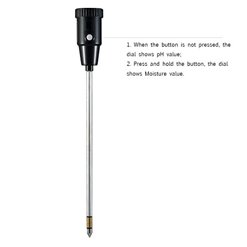 XLUX T14 Professional Soil pH Meter Tester Moisture Sensor