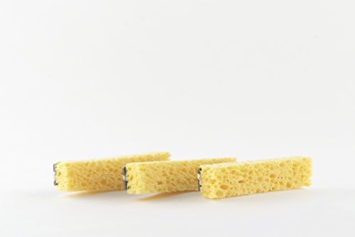 VISORCAT motorcycle visor wash/wipe cleaning/safety system 3-pack replacement sponge