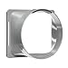 Jiecikou 5.9 inch Tube Portable A/C AC Air Conditioner Exhaust Hose Coupler/Coupling - Works with Every Mobile Air-Conditioning Unit Round (L/F Series)