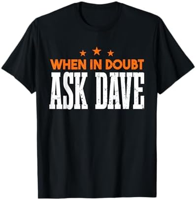 Amazon.com: Dave T-Shirt : Clothing, Shoes & Jewelry
