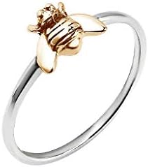 JESMING Simple Tiny Silver Plated Ring Bee Ring | Rings for Women