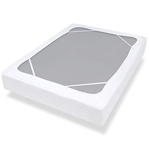 Box Spring Cover Queen Size with Smooth and Elastic Woven Material