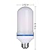 Flame Bulb,LED Flame Effect Light Bulb MASCOTKING E26 Base 105pcs 2835 LED Beads Vintage Festival Atmosphere Decorative LampNature Fire effect (1pack)