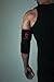 Gymreapers Elbow Sleeves (1 Pair) W/Wrist Wraps - Support & Compression for Powerlifting, Weightlifting, Bench & Tendonitis - 5mm Neoprene Sleeve - For Men & Women (Black/Red, Medium)