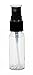 Vivaplex, 12, Clear, 20 ml, Plastic Bottles, with Black Fine Mist Sprayers