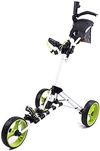 TUHFG Golf Push Cart Trolley 3 Wheel Golf Trolley 3 Wheel Lightweight Foldable Golf Trolley Push Pull Golf Cart with Foot Brake,Stability and Ease TUHFG Golf Push Cart Trolley 3 Wheel Golf Trolley 3 Wheel Lightweight Foldable Golf Trolley Push Pull Golf Cart with Foot Brake,Stability and Ease