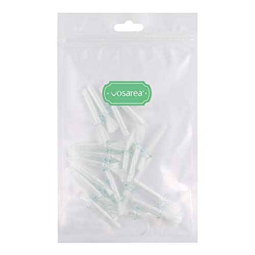 VOSAREA 20pcs Replacement Fiberglass Wicks Fiberglass Candle Wick Glass Tube Wick Holder