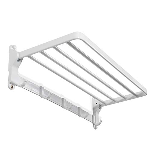 brightmaison Clothes Drying Rack Wall Mounted Folding Adjustable