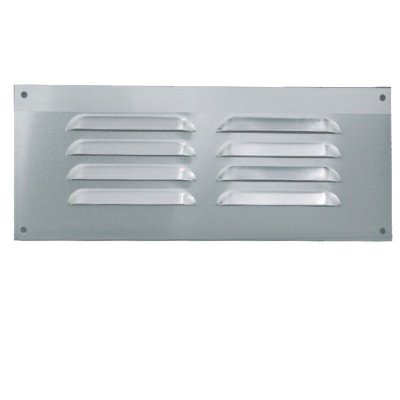 Supreme 9"x 3" Aluminium Louvre Vent (225mm x 75mm)
