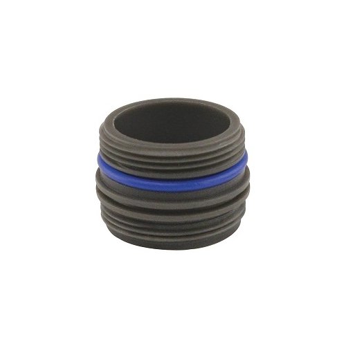 Neoperl 13 0390 5 Cache Adapter, Acetal Construction for Junior Size Cache, Male M21.5 x 1 Top Threads, Male 55/64"-27 Bottom Threads, Plastic