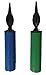 Steven.ynn Air Pump Balloon Inflator,2Pcs Balloons Hand Pump Wedding Party Supplies(Blue+Green)