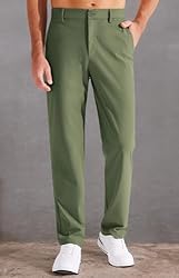 Libin Mens Golf Pants Stretch Work Dress Pants