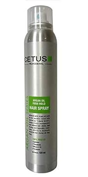 CETUS Argan Oil Firm Hold Hair Spray for hair styling and Finishing - 220 ml
