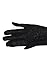 HEAD women’s touchscreen running gloves (Black, Large)