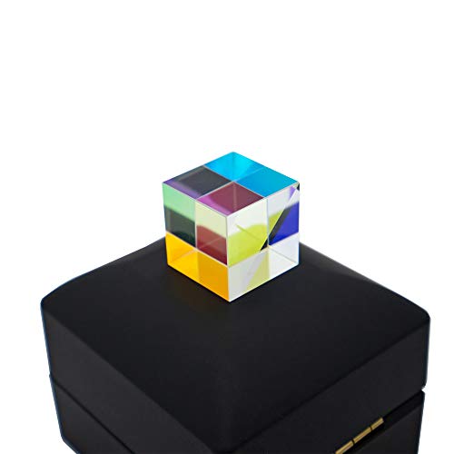 31KU14K2MOL StayMax Dichroic X-Cube Prism RGB Dispersion Prism for Physics and Decoration with Storage Box - Image 6