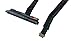 HDD / SSD Hard Drive Caddy & SATA (Long) Flex Cable Connector Kit for HP Envy 17 17t m7 ( -J000 - Jxxx series) Compatible With 6017B0421601 6017B0421501