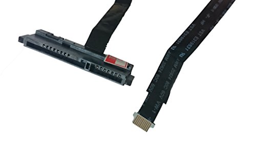 HDD / SSD Hard Drive Caddy & SATA Flex Cable Connector Kit for HP Envy 15 15-j105tx 15-J 15-Q Compatible With DW15 6017B0421601 6017B0416801