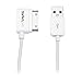 StarTech.com 2m (6 ft) Long Right Angle Apple 30-pin Dock Connector to USB Cable for iPhone iPod iPad with Stepped Connector -Charge Sync