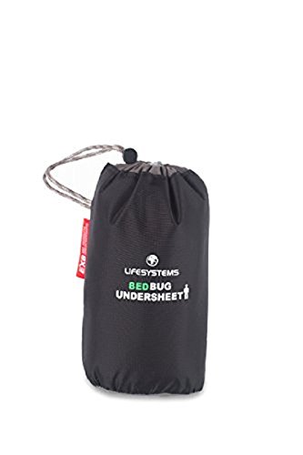 Lifesystems5080 Bed Bug Sheet Single - Black