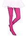 HDE Girl's Stockings Microfiber Opaque Footed Kids Tights