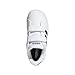 adidas Performance Baby Baseline Sneaker, White/Black/White, 6K M US Toddler