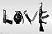 Steez (Love, Weapons) Art Poster Print - 24x36 Poster Print by Steez , 36x24 Fine Art Poster Print by Steez , 36x24