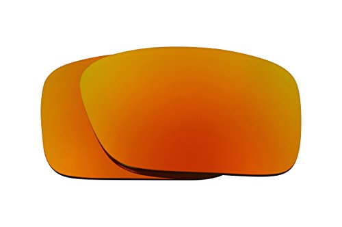 New SEEK OPTICS Replacement Lenses Oakley CRANKCASE - Polarized Red Mirror