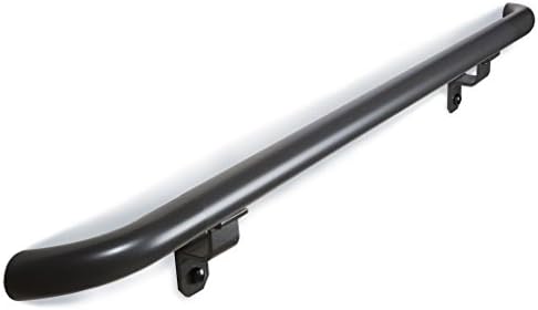 1.9" Round x 3 ft. Bronze Aluminum ADA Compliant Stair Handrail Kit with Wall Returns