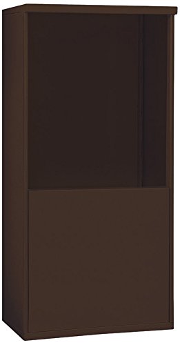 Salsbury Industries 3909D-BRZ Free-Standing Enclosure for 3709 Double Column, Bronze