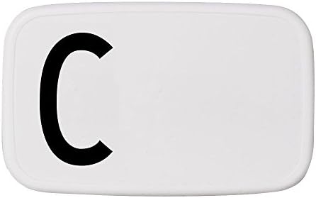 Personal Lunch Box White | Personalised Food Storage Container for Men, Women, Girls and Boys | White Lunch/Food Box for Travel | Use as Sandwich Box | Dishwasher & Microwave Safe