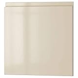 VOXTORP Door, high-Gloss Light Beige