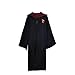 YAHUIPEIUS Adult Costume Robe Hooded Cloak With Gryffindor Emblem by (S)
